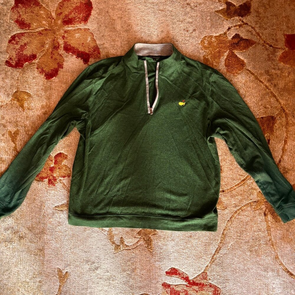 Masters Golf - Green - 1/4 Zip Up - XL